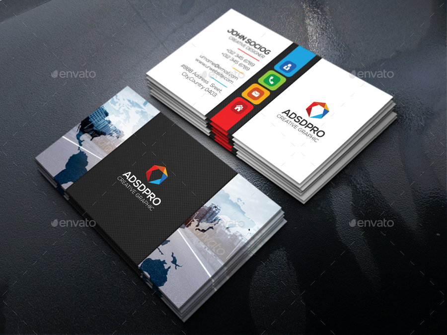 Advertising Business Card by axnorpix GraphicRiver